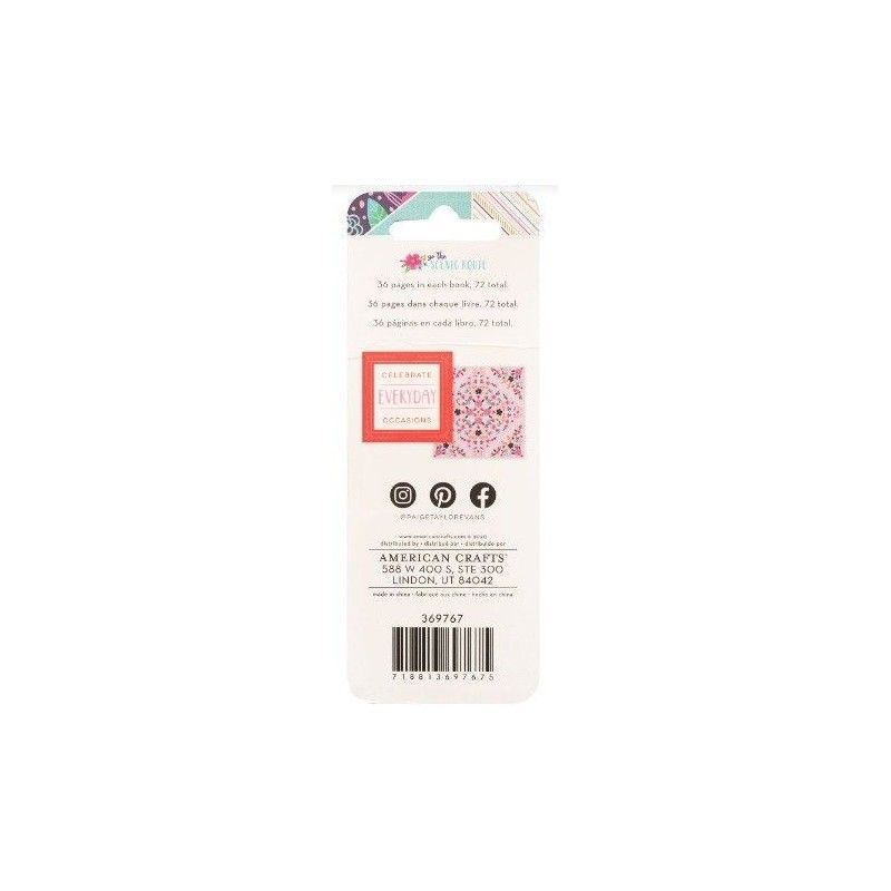 Set De Mini Pad De Papeles Go The Scenic Route 5 X 5 Cm (2 Pcs)
