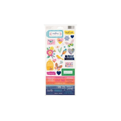 Hoja Sticker Go The Scenic Route (86 Pcs)