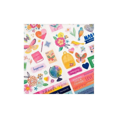 Hoja Sticker Go The Scenic Route (86 Pcs)