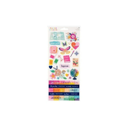 HOJA STICKER GO THE SCENIC ROUTE (86 PCS)