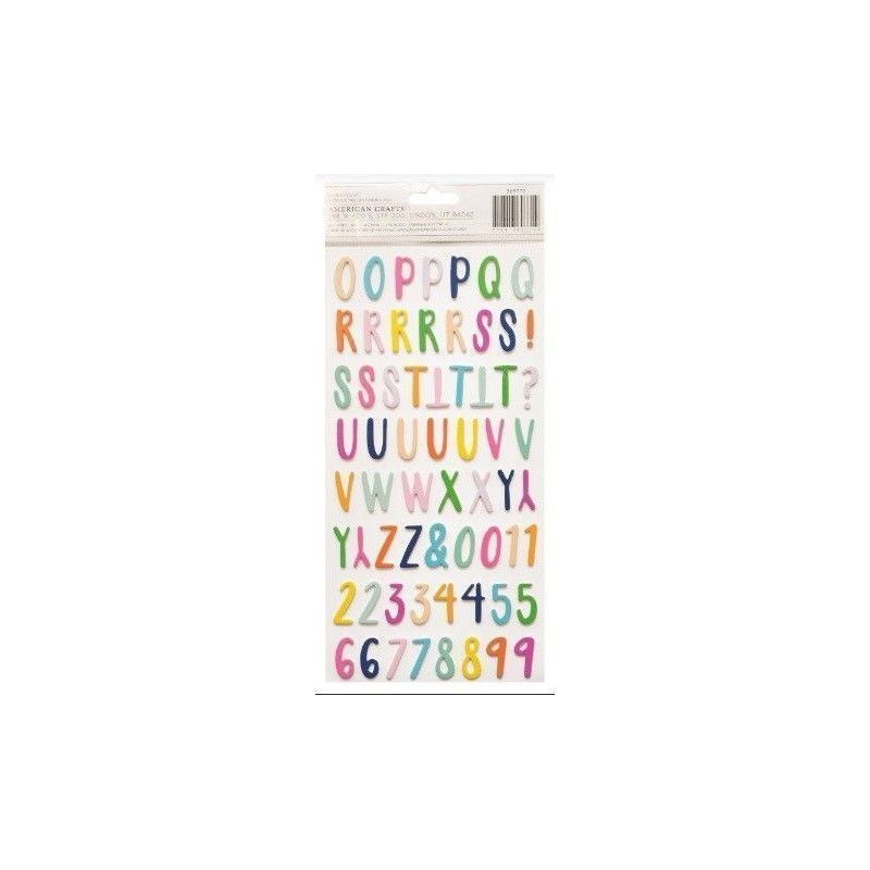Thickers Alfabeto Go To Scenic Route (128 Pcs)