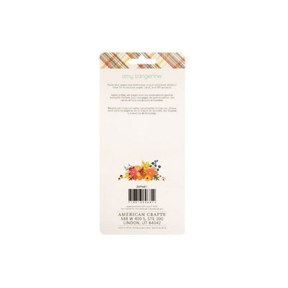 Sticker Puffy Grabado Late Afternoon (39 Pcs)
