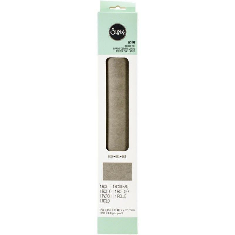 Rollo De Papel Lavable Gris De Sizzix De 30Cm X 120Cm – Tienda Vainilla ...