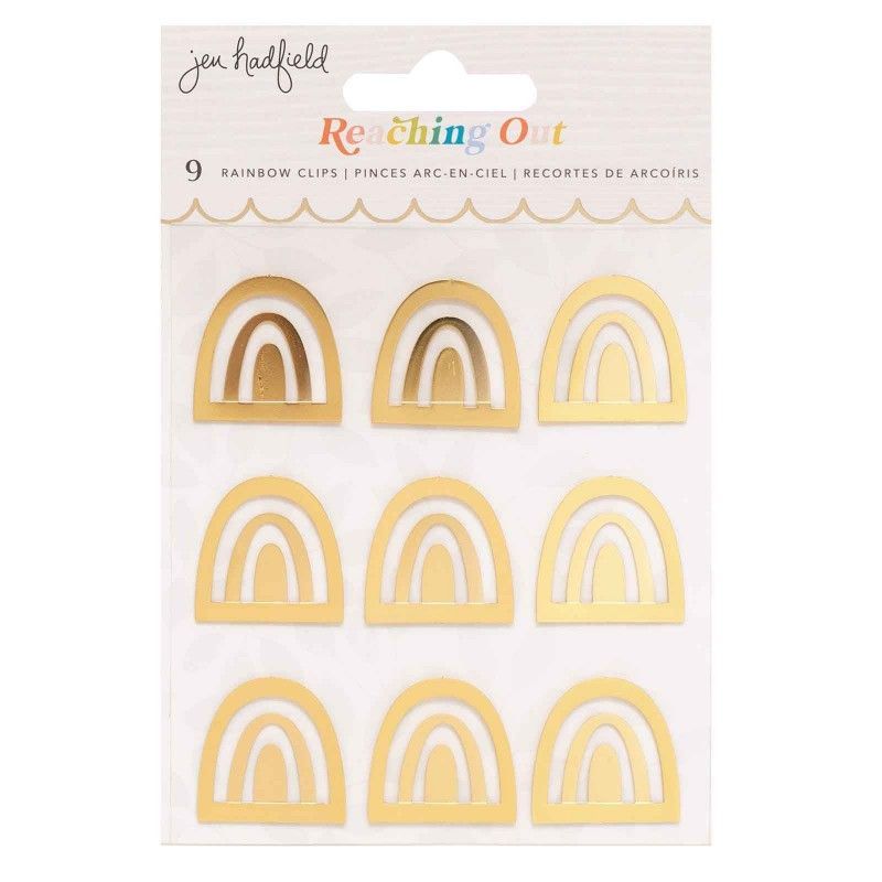 Clips De Arcoiris De Jen Hadfield (9 Pcs)