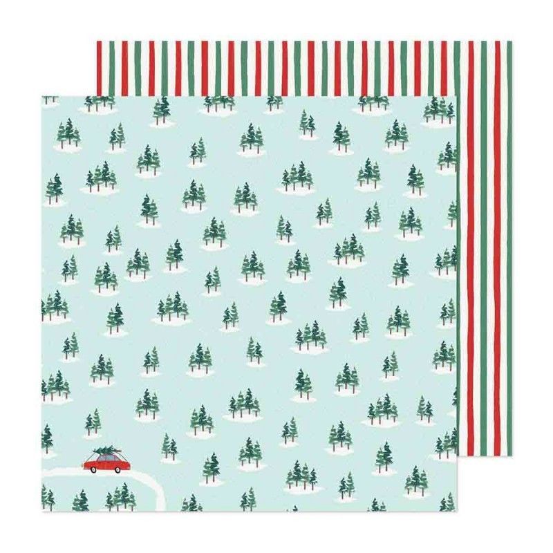 Papel Busy Sidewalks Doble Cara 30 X 30Cm (8 Hojas)