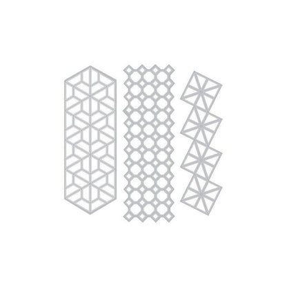 Troquel Thinlits Geo Trio (3 Pcs) De Sizzix