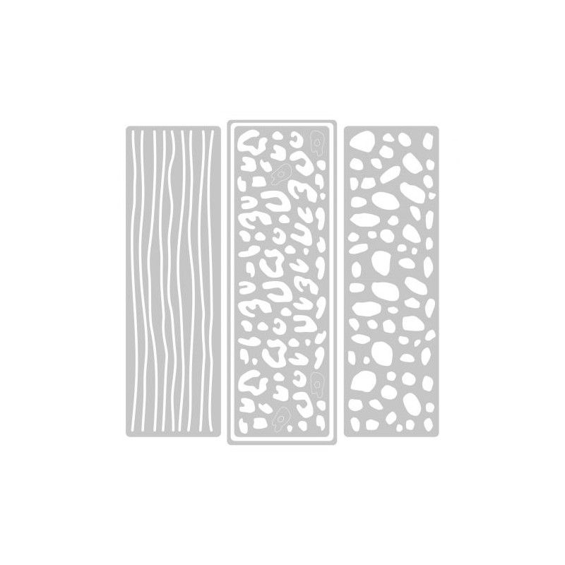 Set De Troqueles Thinlits Pensamiento Salvaje (4 Pcs) De Sizzix
