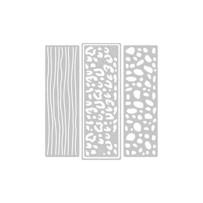 Set De Troqueles Thinlits Pensamiento Salvaje (4 Pcs) De Sizzix
