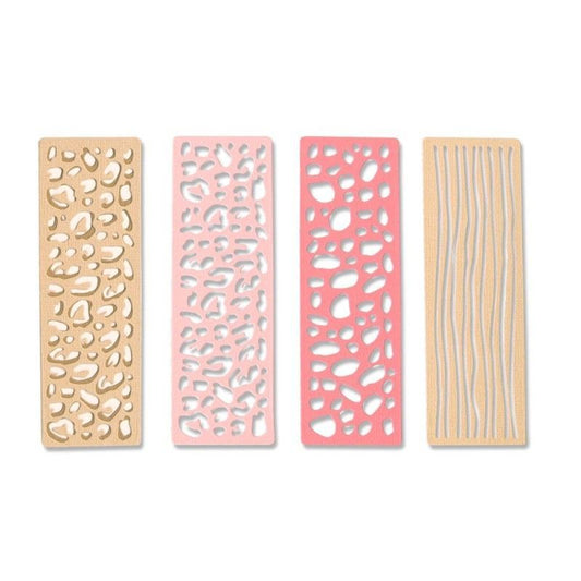 SET DE TROQUELES THINLITS PENSAMIENTO SALVAJE (4 PCS) DE SIZZIX