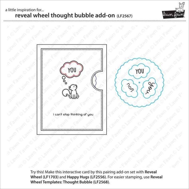 Troquel Nubes De Pensamiento De Lawn Fawn