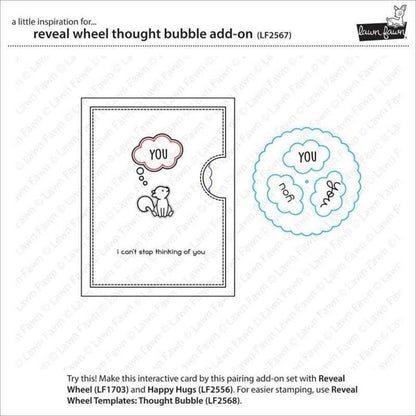 Troquel Nubes De Pensamiento De Lawn Fawn