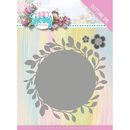 Troquel Corona Con Flores De Amy Design