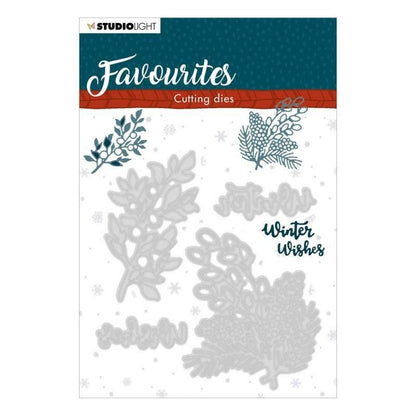 Troquel Ramas De Invierno Favoritas