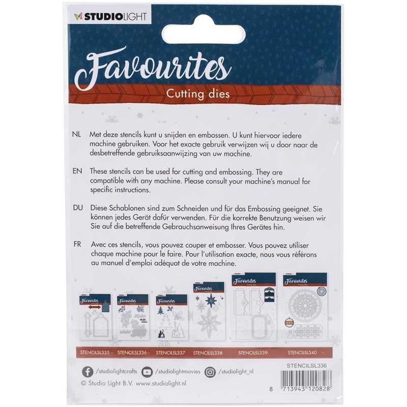 Troquel Ramas De Invierno Favoritas