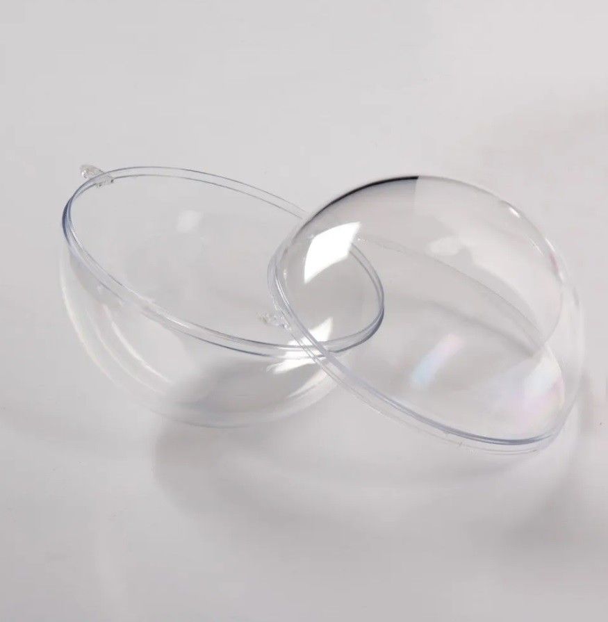 Esfera Transparente Para Decorar 8Cm De Diametro