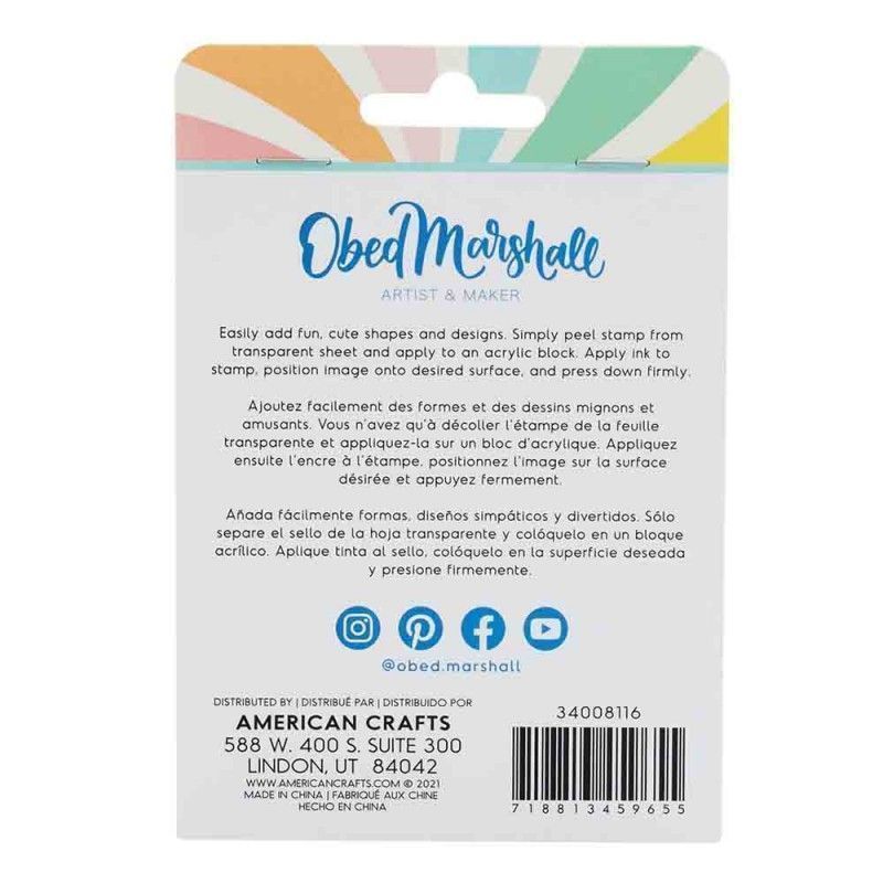 Set De Sellos Fantastico De Obed Marshall (13 Pcs)