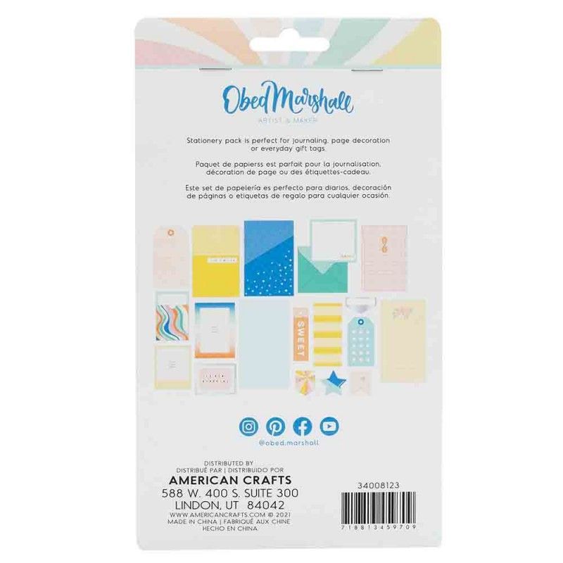 Set De Adornos Y Tarjetas Fantastico De Obed Marshall
