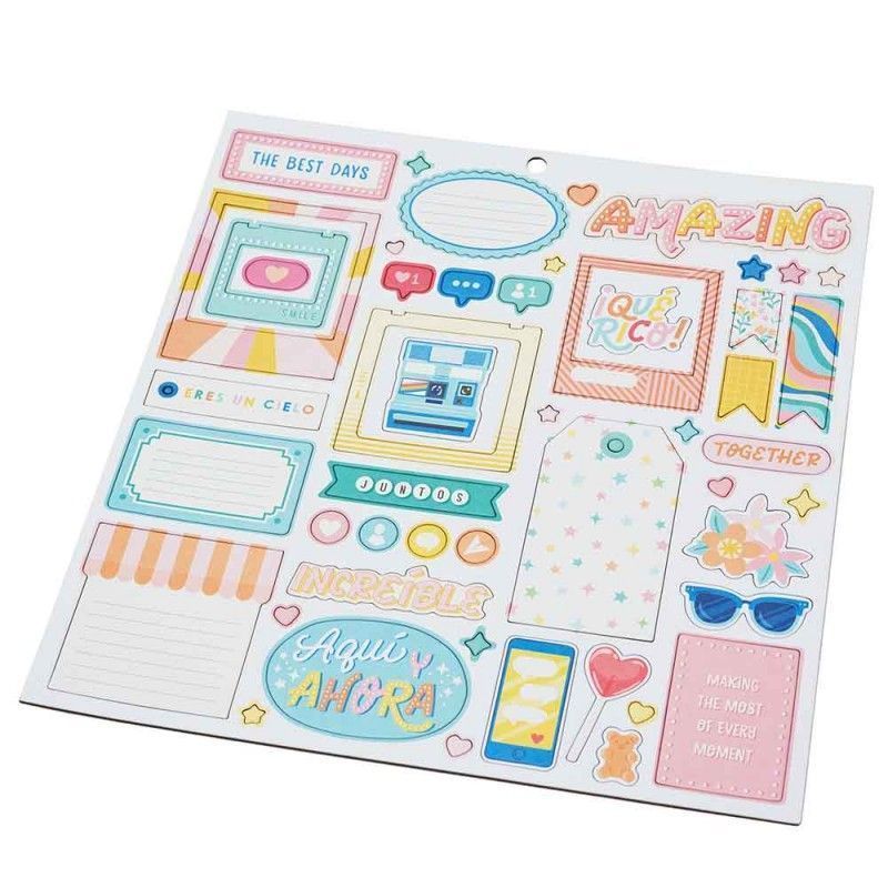 Stickers Chipoboard Coleccion Fantastico Obed Marshall (50 Pcs)