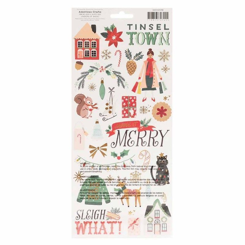 Stickers Busy Sidewalks (68 Pcs)