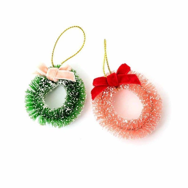 Coronas Navideñas Busy Sidewalks (4 Pcs)