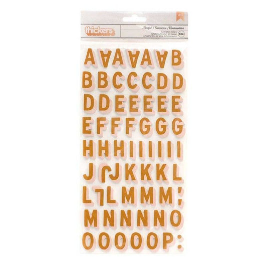 THICKERS ABECEDARIO PEACEFUL HEART JEN HADFIELD (134 PCS)