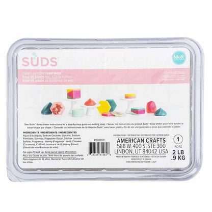 BASE DE JABON  DE GLICERINA Y MIEL SUDS SOAP MAKER WE R MEMORY KEEPERS (2 LBS)