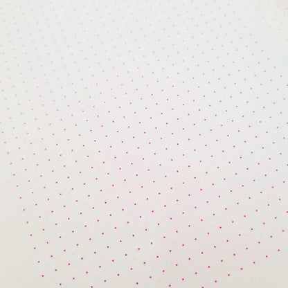 Pack De Hojas De Puntos Rosa Fuerte Para Agenda  (100 Hojas)