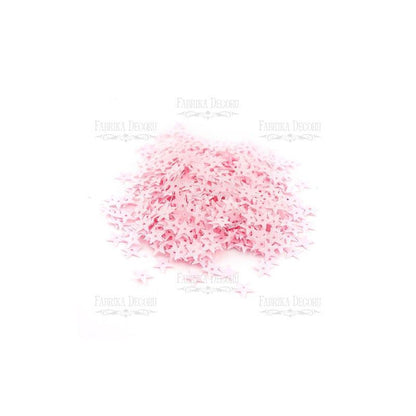 Lentejuelas Estrellas Color Rosa Shabby