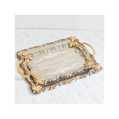 Stencil Texto Monogramas Vintage Tamaño Xl