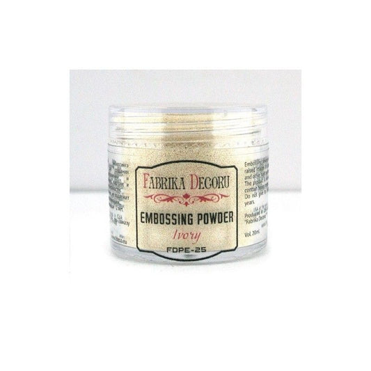 POLVOS DE EMBOSSING MARFIL 20 ml