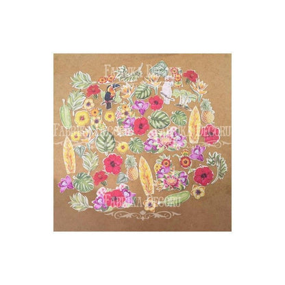 Die Cuts Botany Exotic Flowers (54 Pcs)