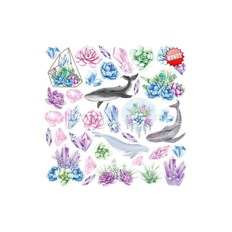 Set De Papeles Mystical Space 20Cm X 20 Cm