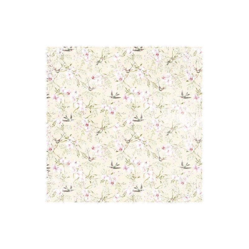 Set De Papeles Orchid Song 20Cm X 20Cm