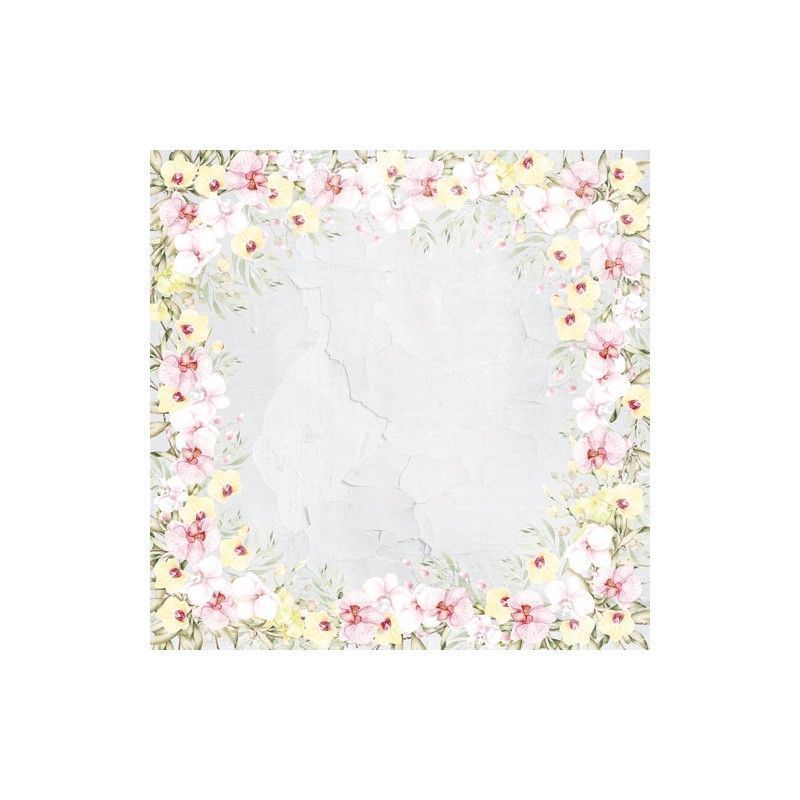 Set De Papeles Orchid Song 20Cm X 20Cm
