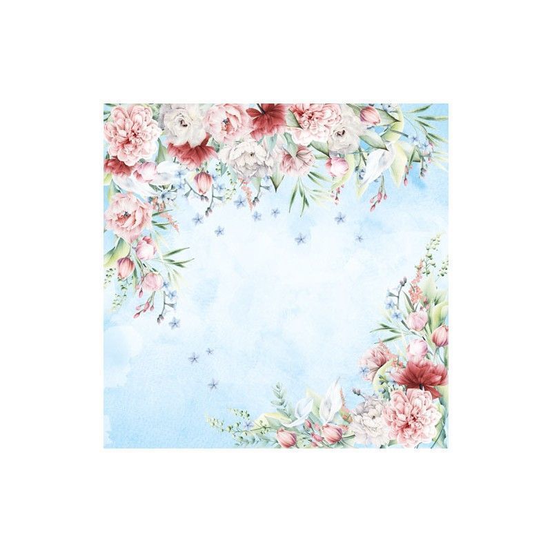 Set De Papeles Peony Garden 20Cm X 20Cm