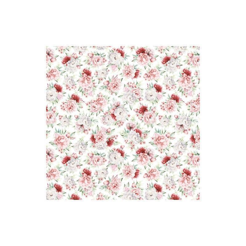 Set De Papeles Peony Garden 20Cm X 20Cm