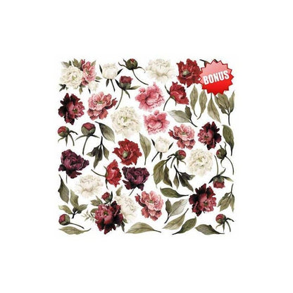 Set De Papeles Peony Passion 20Cm X 20Cm