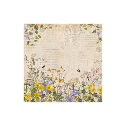 SET DE PAPELS SUMMER BOTANICAL DIARY 30.5CM X 30.5CM
