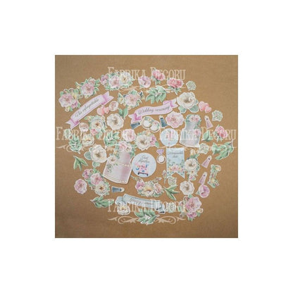 Die Cuts Walking On Clouds 64 Pcs