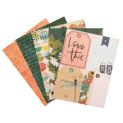 Set De Papeles Fernwood 15 X 20 Cm Doble Cara