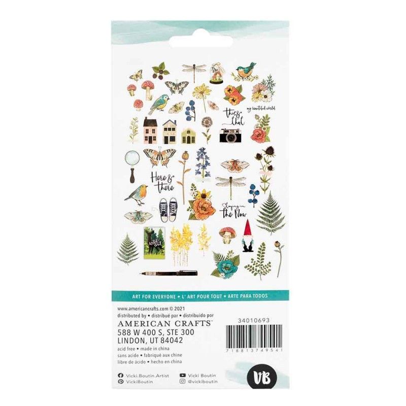 Die Cuts Iconos Fernwood (50 Pcs)