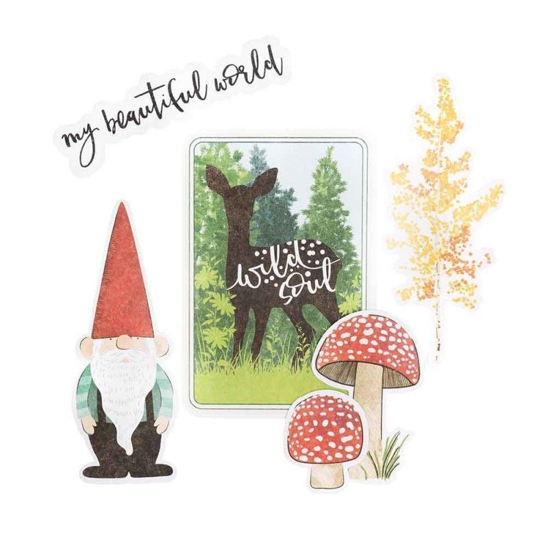 Die Cuts Iconos Fernwood (50 Pcs)