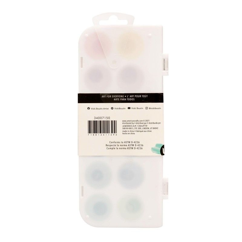 Set De Acuarela Colores Brillantes Fernwood (12 Colores)