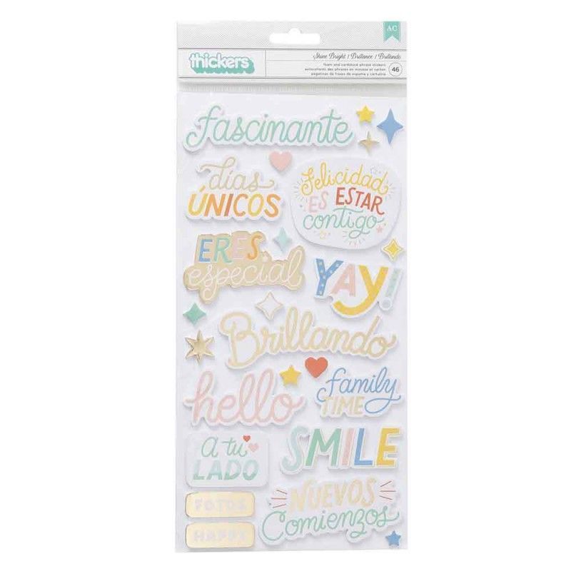 THICKERS FRASES COLECCION ESPECIAL 46 PCS