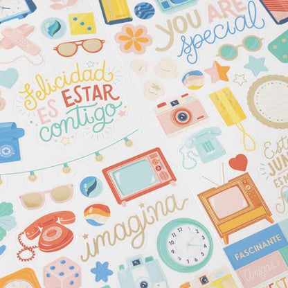 Adhesivos Coleccion Especial 6 X12 Pulgadas 88 Pcs