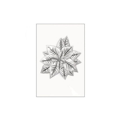 Troquel Con Embossing 3D De Poinsetia De Sizzix