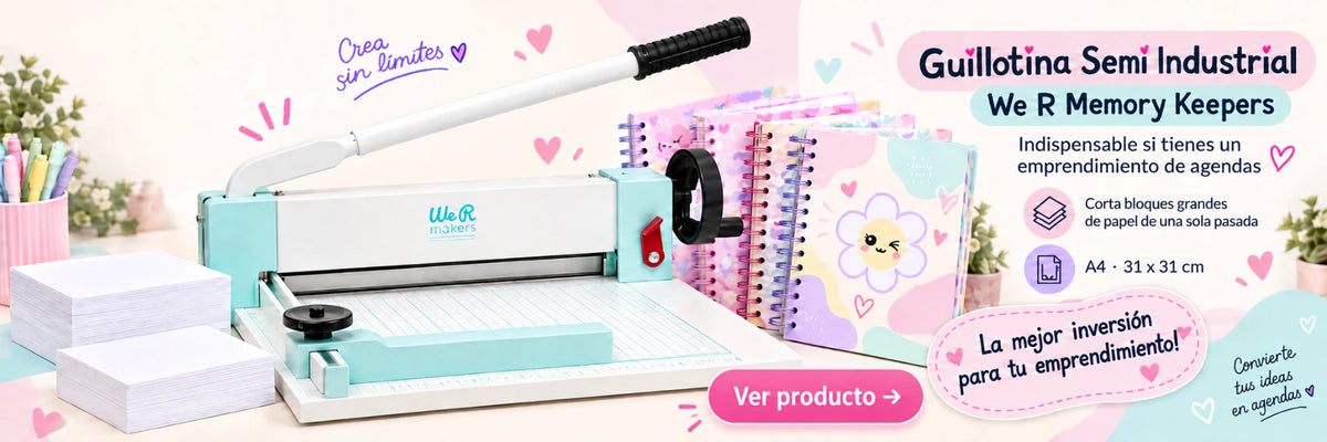 Guillotina Semi Industrial We R Memory Keepers: corta bloques grandes de papel