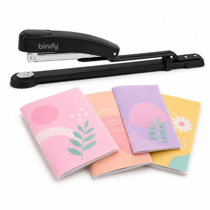 Grapadora de Brazo Largo Bindy para Cuadernillos y Folletos
