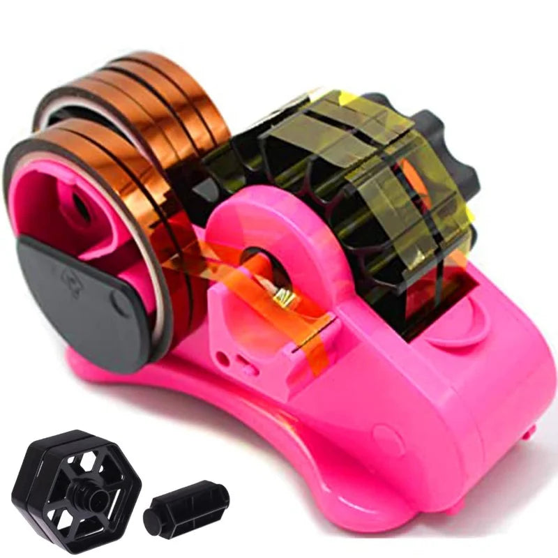 Dispensador de Cinta de Corte Rosa