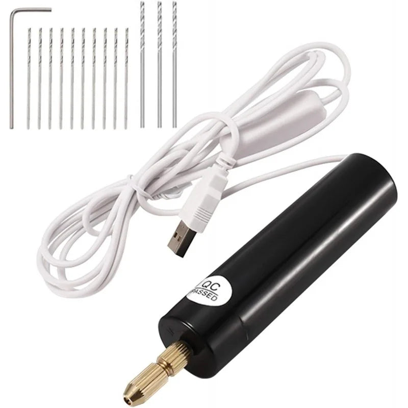 Mini Taladro Eléctrico de Precision para Manualidades